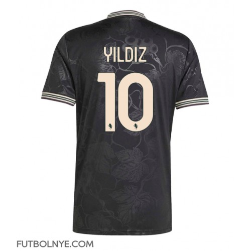 Camiseta Juventus Kenan Yildiz #10 Tercera Equipación 2025-26 manga corta